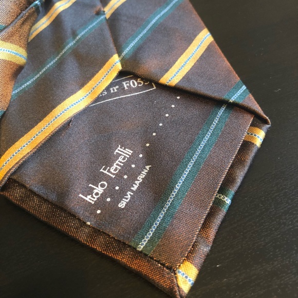Italo Ferretti Silk Tie - Picture 5 of 8